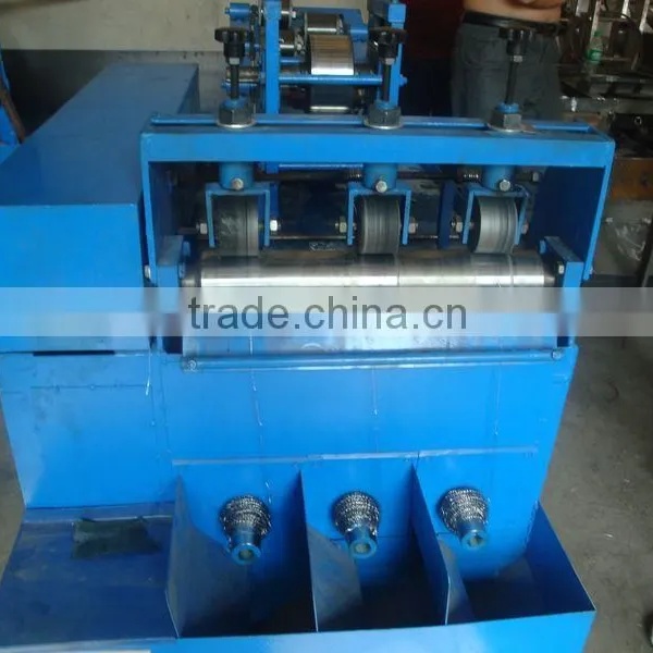 Automatic Spiral Scourer Machine 8wire 4ball photo-5