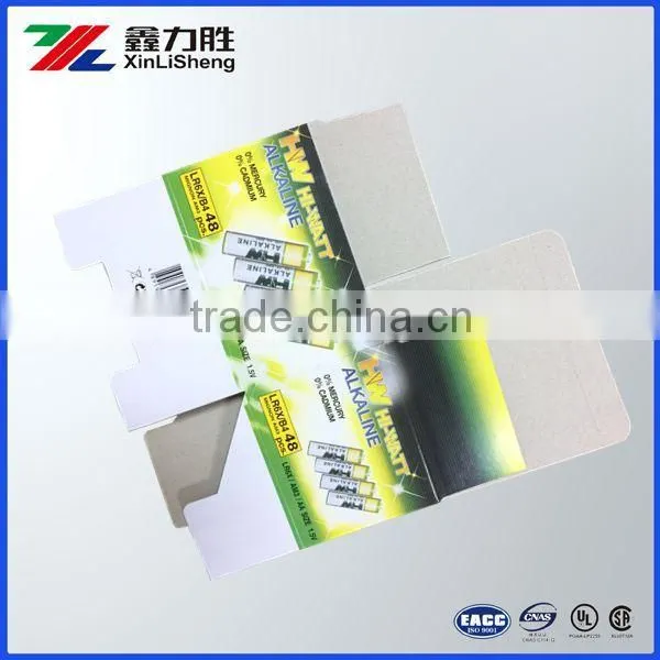 Folding Paper Box for Battery, Creative Printed Paper Packaging Box photo-3