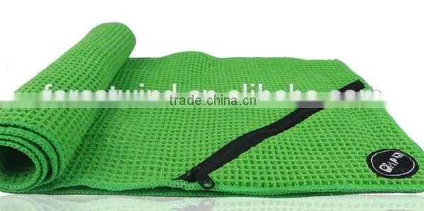 Cheap Fashion Zipper Pocket Microfiber Sports Towel photo-4