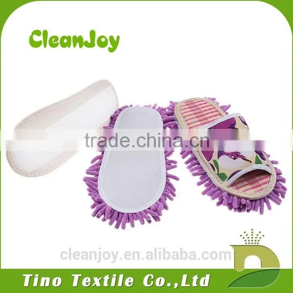 Popular&duarble Polyester Chenille Slippers for Household Cleaning photo-3