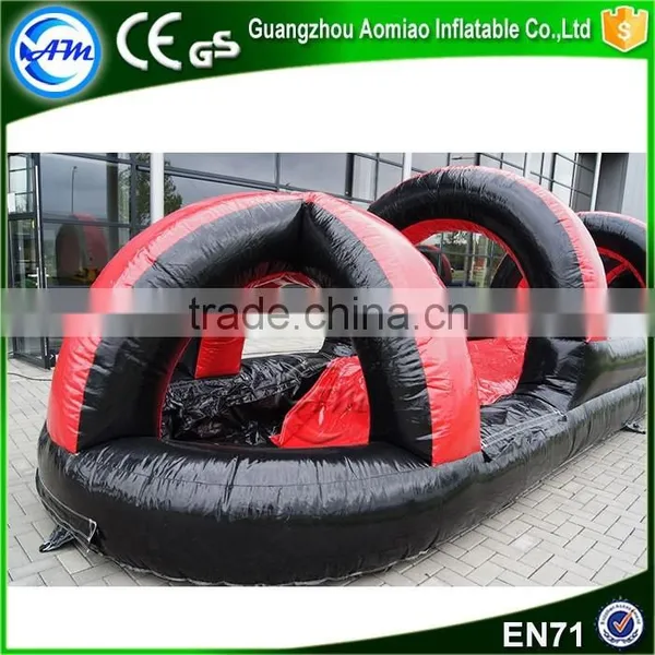 Commercial Black n Red Long Water Slide,water Slip n Slide for Backyard Supplier's Choice photo-4