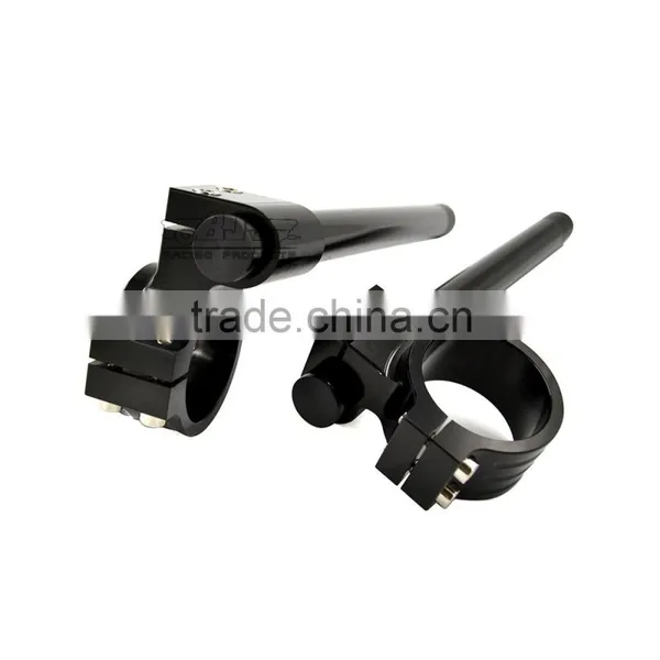 BJ-COHB-033B High Quality 33mm Raiser CNC Aluminum Motorbike Clip On Handlebars For Honda CB-450SC photo-5