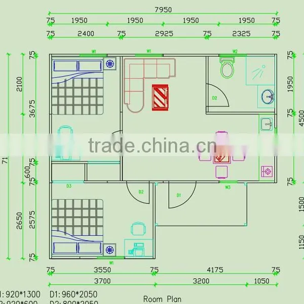 Promotion Price Prefab / Prefabricated House Plans for Family Living Houses or Guest Houses Supplier's Choice photo-4