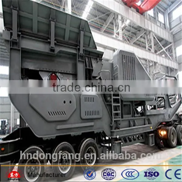High Capacity Rock Crushing Plant/ Mobile Crusher Station in Malaysia photo-6