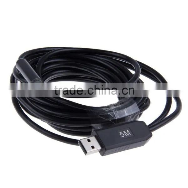2M Cable Length Waterproof USB Endoscope Tube Snake Borescope Video Inspection Camera 2.0M HD 1080*720P With 4 LEDs 10mm Lens photo-3
