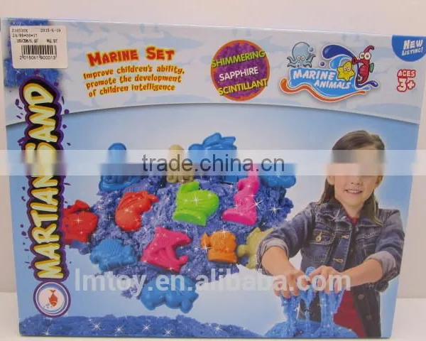 Never Dry Martion Sand in Motion ,cookies Cake Motion Sand With 7 Sand Mold photo-3