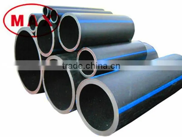 Buired Pe100 Material HDPE Pipe Line for Waste Water Drainage photo-3