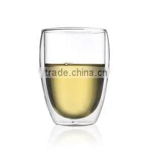 2015 New Style Creative Mermaid Glasses Cup Double Layers Cup Double Wall Glass Cup