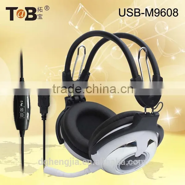 2015 New Product Colorful Cheap Usb Best Noise Canceling Wired Stylish Gaming Headset photo-2