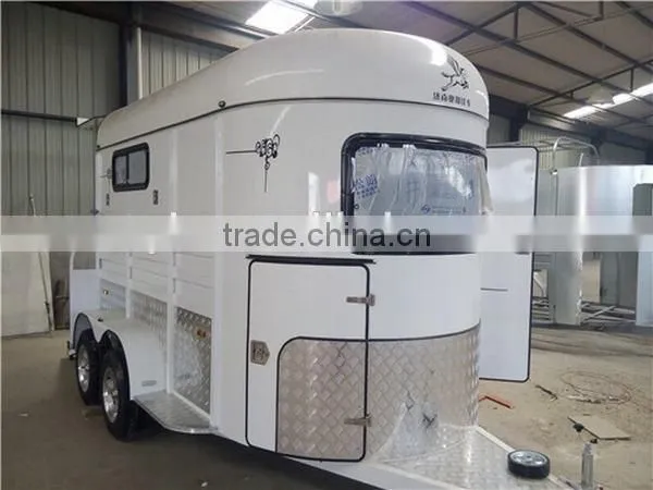2016 hot sale horse trailer (angle load or straight load)