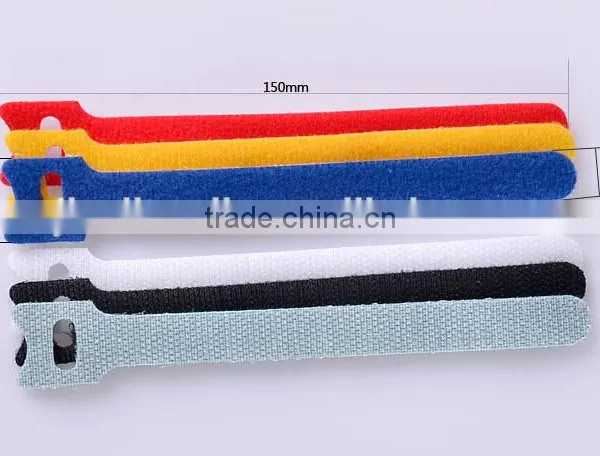Customized Adjustable Hook and Loop Cable Tie With Buckle photo-4