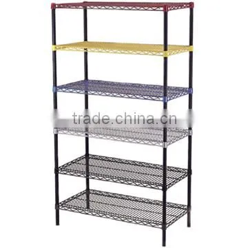 Environmental Popular Heavy Duty Hotel Dishwasher Rack Hanging Wire Shelf Green Epoxy Wire Shelving photo-6