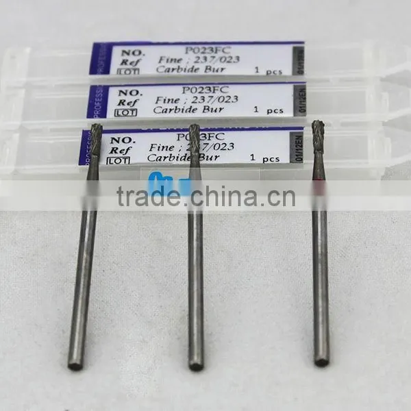 Complete Type and Size Vhf Carbide Dental Burs