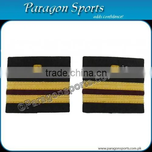 Pilot Epaulettes Aircraft Engineers Epaulettes Gold Maroon Bars