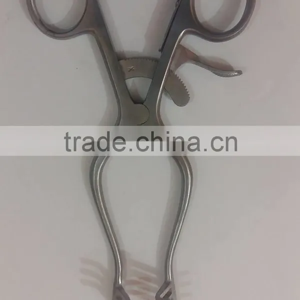 Weitlaner-Wullstein Retractor / General Purpose ENT Instrument/Weitlaner Wullstein Retractor 3x4 Prongs 13cm photo-3