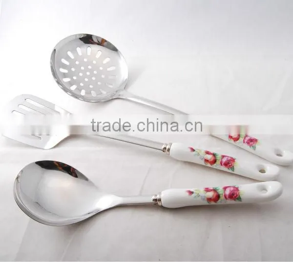 Junzhan Hot Sell Stainless Steel Kitchenware Utensils Set photo-3