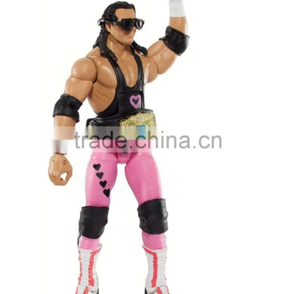 WWE Elite Flashback Hart Foundation Bret Hart Figure photo-3
