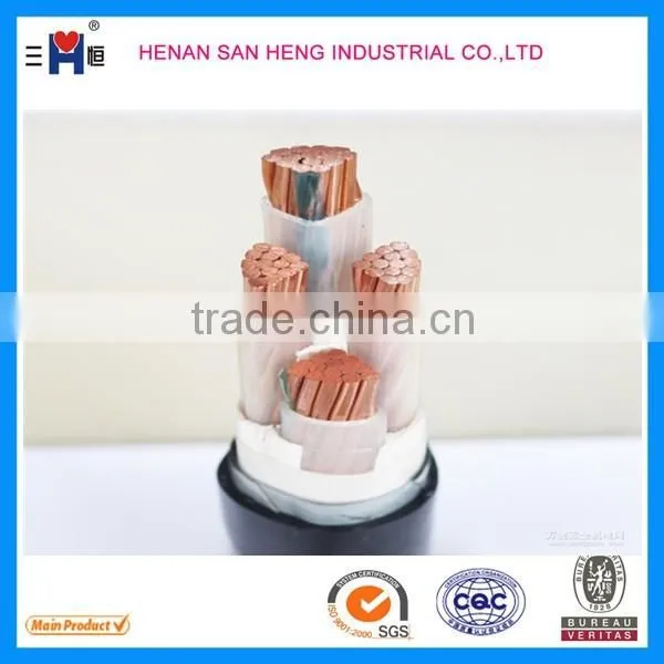 4 Core Copper Conductor PVC Insulated Steel Wire Armoured 95mm Power Cable photo-4