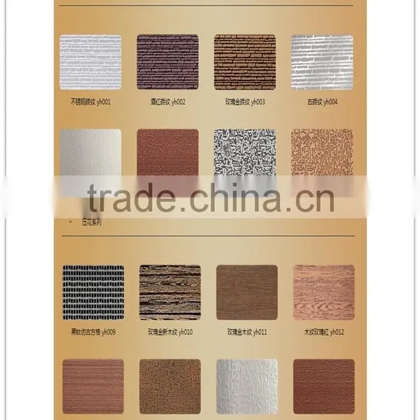 Various Stainless Steel Decorative Sheet