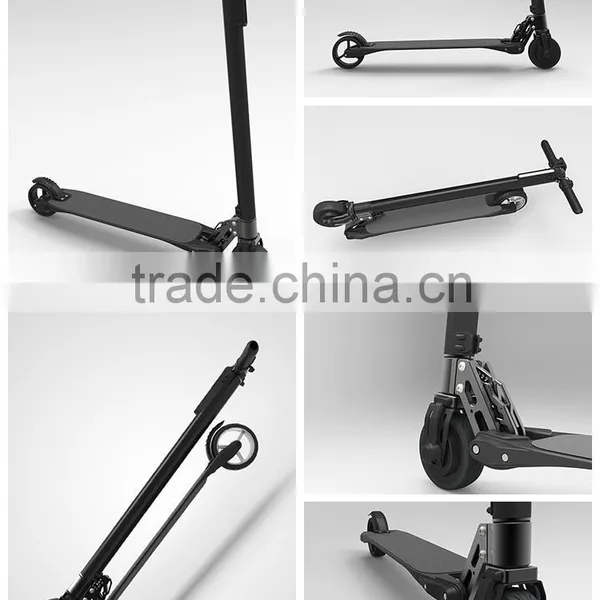New Fashion Design Light Weight Foldable Electric Scooter 5 Inch Wheel Carbon Fiber Material Portable Mobility Scooter photo-6