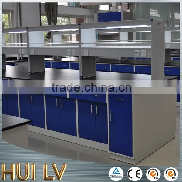 Chemistry Laboratory Steel Frame High Quality Central Bench photo-3