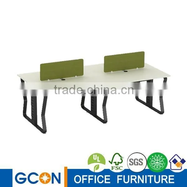 Steel Legs 4 Person Office Desk Office Workstation photo-2