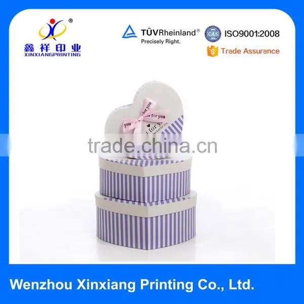 Low Price Wholesale Heart Shape Gift Boxes Paper Candy Box photo-4
