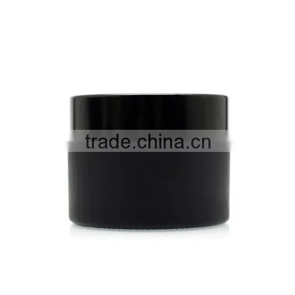 Factory Price 50g Painted Black Glass Jar photo-2