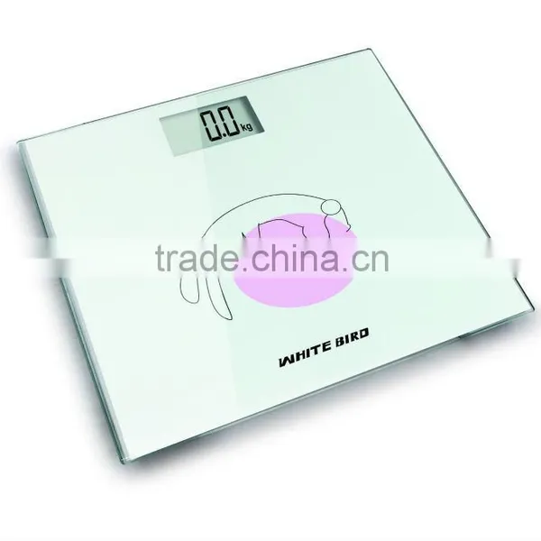 BG-198 Digital Personal Scale With 6MM Tempered Glass Surface,Easy to Clean photo-2