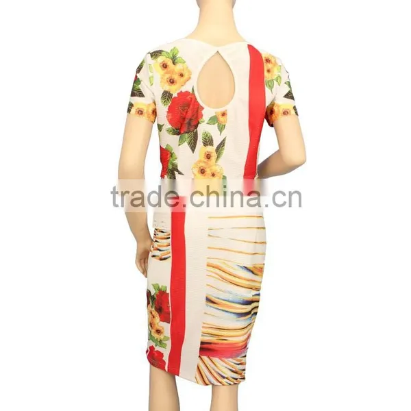 2015 Newest Design Women Suit Printed Elegant ol Ladies Suit photo-4