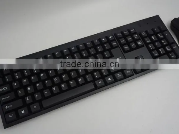Factory Price 2.4g Black Wireless Mouse and Keyboard Combo photo-5
