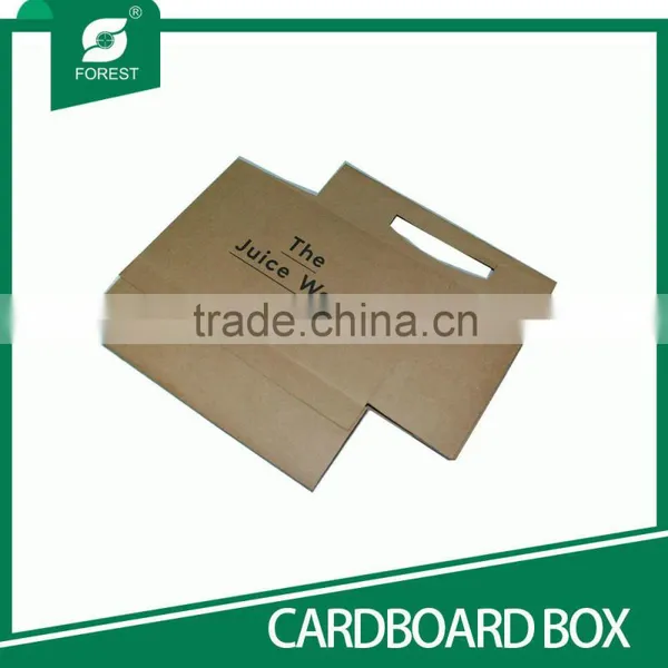CUSTOM LOGO ECO-FRIENDLY KRAFT PAPER SIX PACK JUCIE CARRIERS WITH HANDLE photo-3