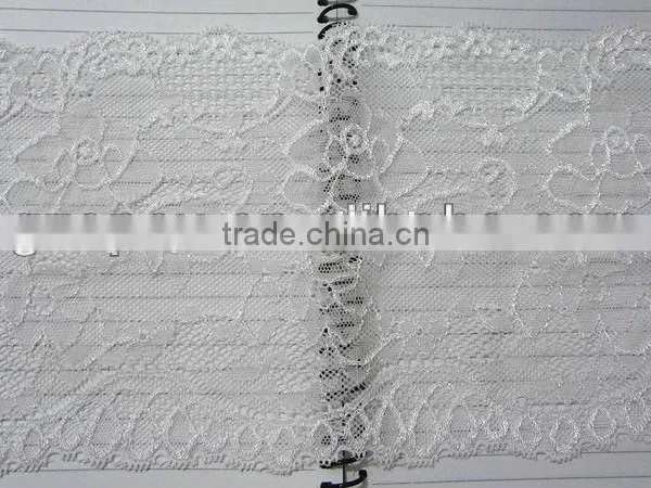 Manfacturer of Cheaper Elastic Trim Lace Design for Wedding Dress-APN4131y-15cm photo-3