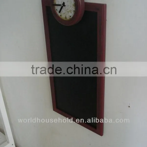 Chalk Board With Clock photo-3