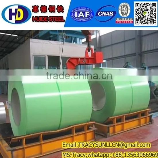 Slit Color Coated Steel Coils/PPGI/Prepainted photo-2