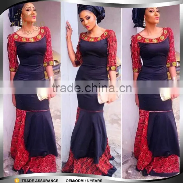 High Quality Fashion Dashiki Evening Dresses for African Women