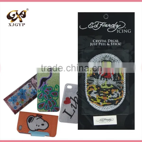 Crystal Fridge Sticker/jewelry Sticker/jewelry Seal Cell Phone Stickers