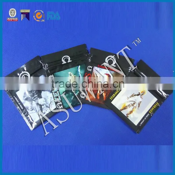 Aluminum Foil Zip Lock Bag Mylar for Spice/1g 4g Foil Zipper Pouch photo-3