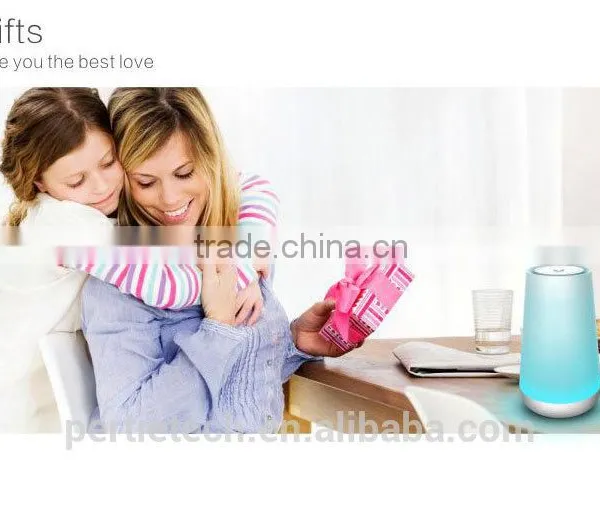 Portable Mobile App Control Color Changing LED Lamp Bluetooth Speaker With Touch Panel photo-6