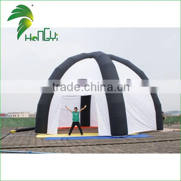Advertising10m Tall White And Black Inflatable Spider Tent With Blower Attached photo-3