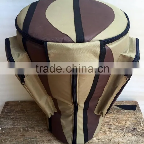 African Djembe Drums Gig Bags Nylon Pro Beige-Brown photo-2
