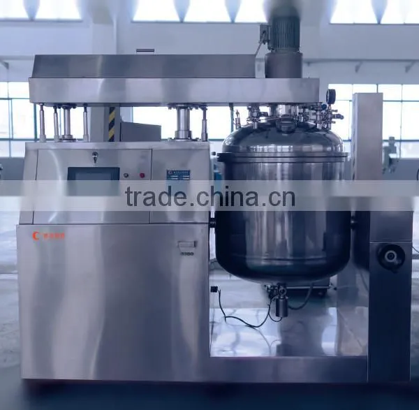 Vacuum Emulsifier Blender for Cosmetic Cream Mixing