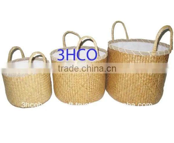 2015 New Product Palm Leaf Basket For Home Decoration And Furniture