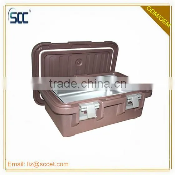 Insulated Plastic Top Loader, Top Loading Food Carrier, Hold up GN Pans photo-3