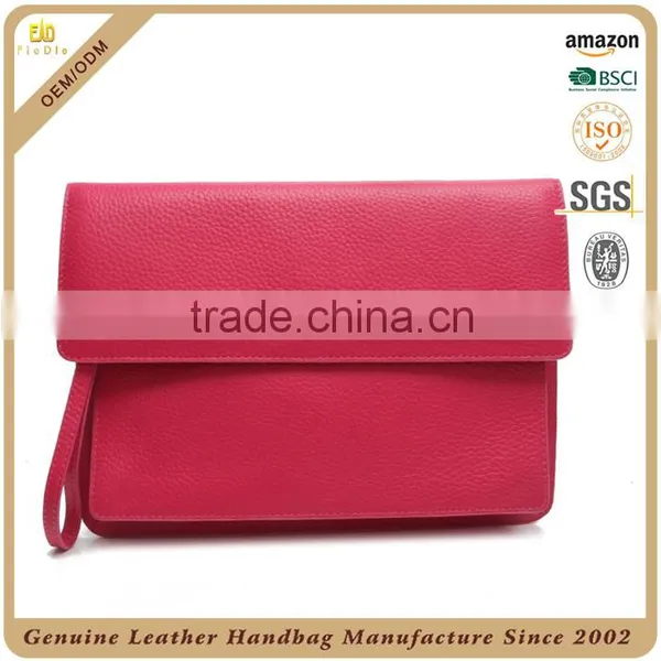CSS1438-001 New Arrival Women Waist Bag Cow Leather Clutch Bag 2016 photo-6