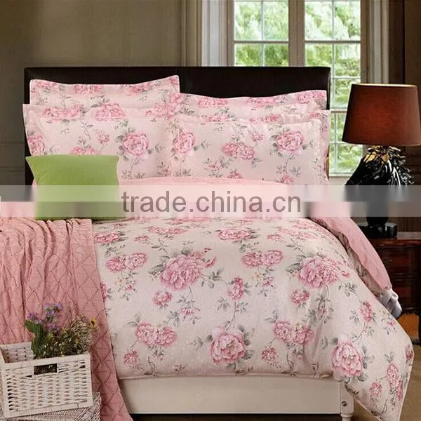 Import Fashion Embroider China Supplier 100% Cotton Percale Bedding Sets photo-4