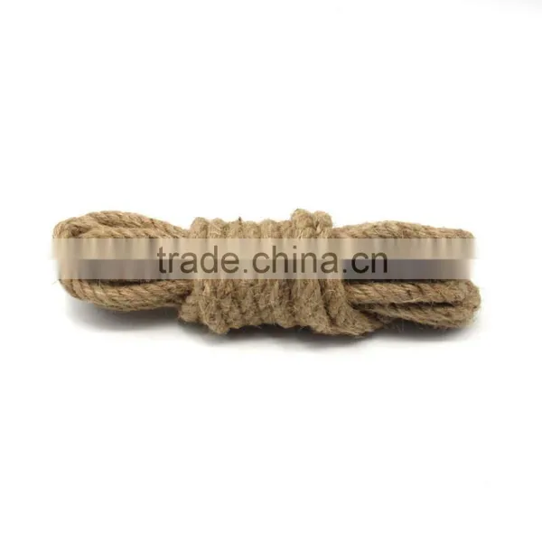 4-12mm factory supplied natural Jute Yarn Twine Rope                        
                                                Quality Choice
