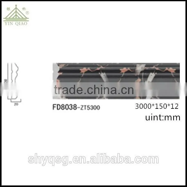Chinese New Style Recyclable Wall Decoration Moulding