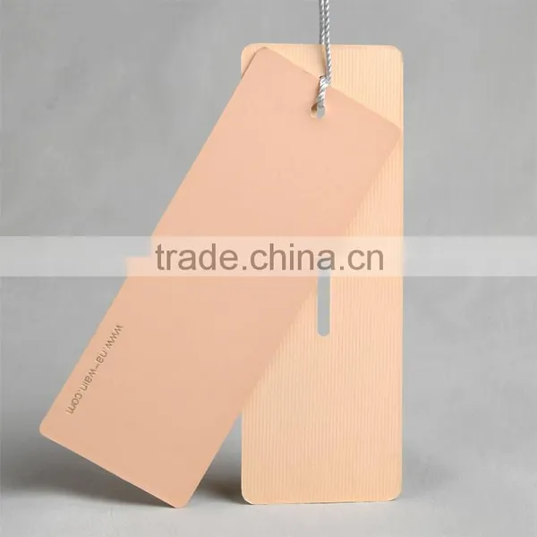 Gold Foil Recycled Paper Hang Tag for Women Dress photo-2