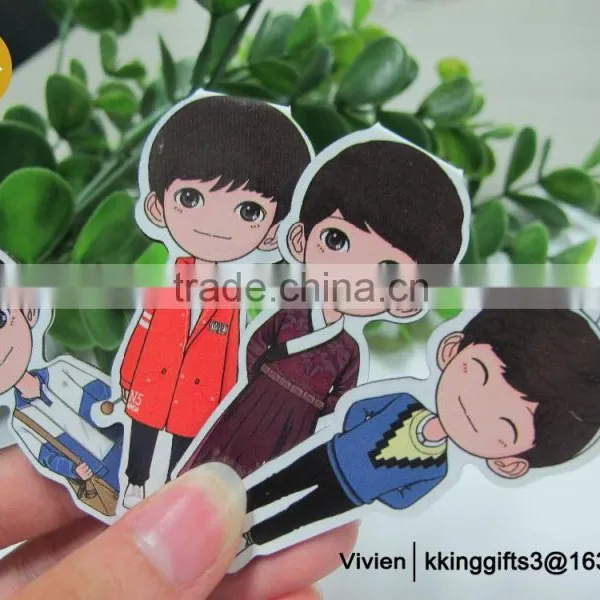 Hot Selling Folding Standard Size Fancy Anime Magnet Bookmark photo-4